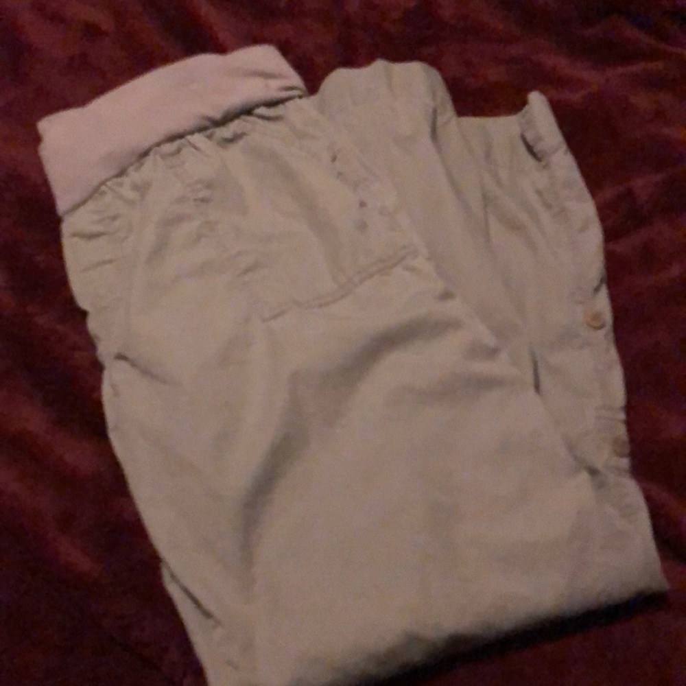 Oh Baby Maternity Green cargo pants